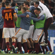 Francesco Totti is in there ... somewhere. (Photo credit: Paolo Bruno/Getty)